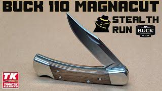 Buck 110 Magnacut Stealth Run 05 Lockback Pocket Knife