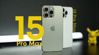 iPhone 15 Pro Max vs 14 Pro Max - подробный обзор!