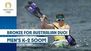 Australian Duo Get Bronze!  | Men's K-2 500m | #Paris2024 Highlights