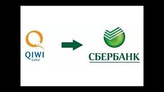 Как перевести деньги с Киви на карту Сбербанка (с Qiwi на Сбербанк)