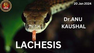 Lachesis -  Dr . Anu Kaushal @hsh_homeopathy