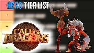 Call of Dragons Hero Tier List