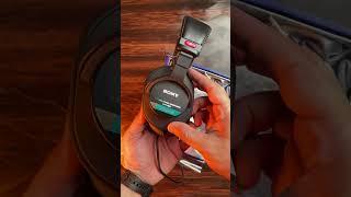 Best Sound Monitor Headphones - Sony MDR 7506 Unboxing #shorts