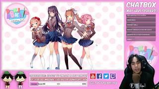 THIS GAME IS MESSED UP! - Doki Doki Literature Club | FULL STREAM | BLIND RUN + ENDING