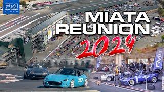 Miata Reunion 2024 in 10 Minutes! - 4k - Car Show, Vendors, Parade Laps & more!