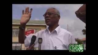 Kwame McKoy saved by David Granger