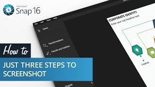 Ashampoo Snap 16 - Just three steps to screenshot