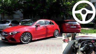 Mercedes A Class (2018/2019): Active Parking Assist - real-life test :: [1001cars]