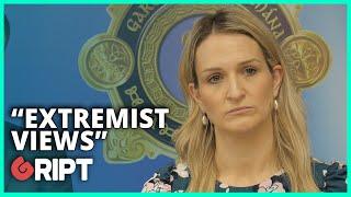 McEntee questioned on her definition of "far-right"