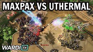 MaxPax vs uThermal 2v2!! - WardiTV TLMC Tournament 12 [StarCraft 2]