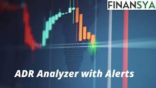 Range Analyzer indicator with alerts for MT4 and MT5