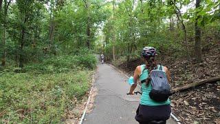 ⁴ᴷ⁶⁰ Cycling NYC : Astoria, Queens to Vanderbilt Motor Parkway with @What a shame Mary Jane