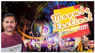 FUN AT MOOMBA FESTIVAL 2023 | MELBOURNE | 4K VLOG | The Melbourne Walker