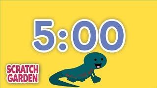 The Five-Minute Break Song | 5 Minute Timer | Scratch Garden
