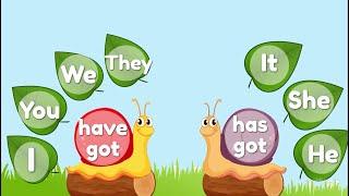 Have got - Has got for kids | Grammar | Have and has