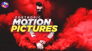 Motion picture editing in ZoetropicSmoke moving image editing ️