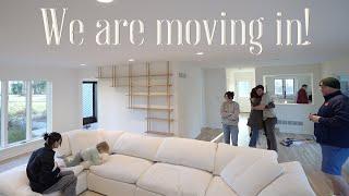 Moving day! We're finally moving out after 4 months of house renovation