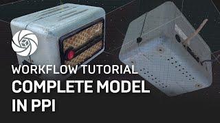 RealityCapture tutorial: Complete model in PPI