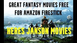 JANSON FREE MOVIE APP AND FREE VPN FOR AMAZON FIRESTICK