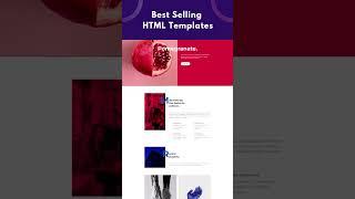 Best Selling HTML Templates #htmllib #htmltemplate #bootstraptemplate