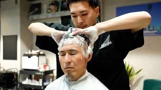 Japanese Barber Craftsman: Genki Kobayashi's Shampoo & Massage