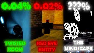 ALL RAREST Rooms In PRESSURE And Their Rarity (#Roblox)