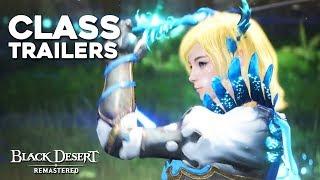 Black Desert ► All 17 Classes in Combat! | Awakening & Pre-Awakening Trailers (2019)