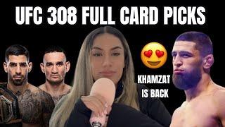 UFC 308 FULL FIGHT CARD QUICK PICKS