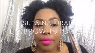 How to Use ABH Dipbrow Pomade (Eyebrow Tutorial) Supa Natural