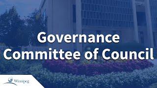 Governance Committee of Council - 2025 03 11