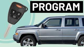 How to Program Jeep Patriot key (NO Dealership!)