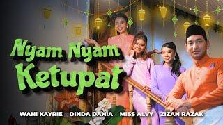 Nyam Nyam Ketupat - Zizan Razak, Wani Kayrie, Dinda Dania & Miss Alvy (Official Music Video)