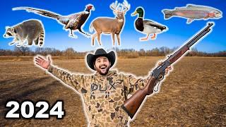 2024 Ultimate WILD GAME ONLY Thanksgiving FEAST!!! (5 Species Catch Clean Cook Challenge)