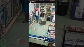 Young teen try to steal out the store must watch