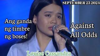 LOUISE CASSANDRA / AGAINST ALL ODDS / SCHOOL SHOWDOWN / SEPT. 23 2024