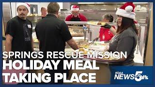 Colorado Springs Rescue Mission expected to feed hundreds this afternoon