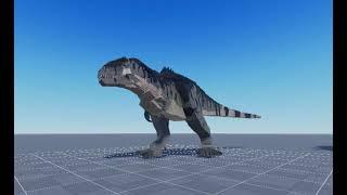 New Giganotosaurus Attack Animation! | Jurassic Blocky