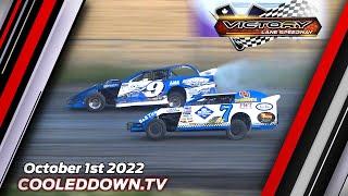 Championship Saturday October 1st 2022 LIVE on Cooleddown.tv from Victory Lane Speedway