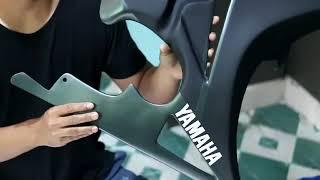 Installing engine cover on yamaha sz150