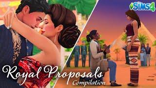 All Royal Proposals from The Royal Family Series: Season 2 | The Sims 4