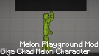 Giga Chad Melon Character | Melon Playground Mod