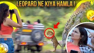 Leopard ka gypsy par hamla |shocking|Day-9|90 days challenge #manishachaudhary #dailyvlog#funny