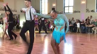 CHA-CHA  FINALE - GERMAN ADULT CHAMPIONS 2024 TEN DANCES - David Jenner & Elisabeth Tuigunov -