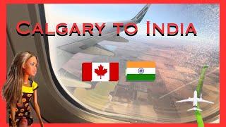 Canada(Calgary) to India  India (New Delhi)trip.