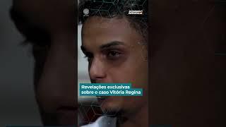 Revelações exclusivas sobre o caso Vitória Regina | #DomingoEspetacular #shorts