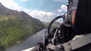 Flying the Typhoon Through the Mach Loop at Low Level