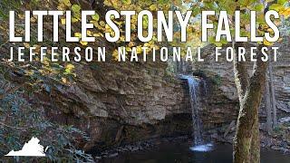 Little Stony Falls — a Beautiful Waterfall in Southwest Virginia!