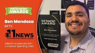 Sell Smarter Awards - Ben Mendoza - KKTV - AdMall's AudienceSCAN + Consumer Spending