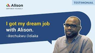 Alison’s Free Online Courses are Worth It | Testimonial by Alison Graduate Ikechukwu Odiaka