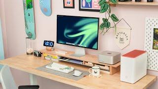 One Monitor Desk Setup for Everything! | Mac, iPad, & Gaming PC